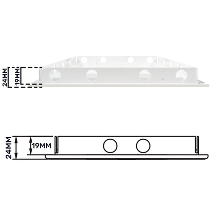 White Access Panel Service Door, 200mm x 250mm