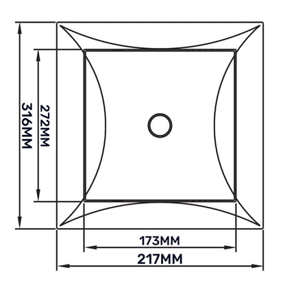 White Access Panel Service Door, 200mm x 300mm