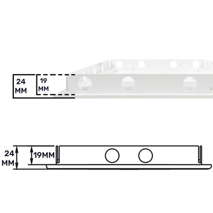 White Access Panel Service Door, 200mm x 300mm