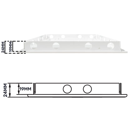 White Access Panel Service Door, 250mm x 300mm