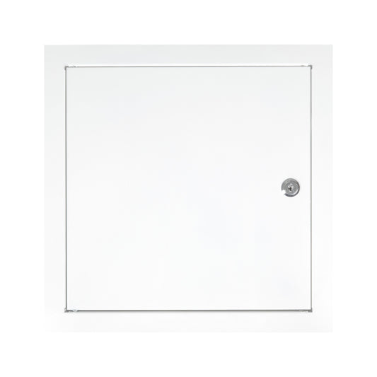 Lockable White Access Panel Service Door, 200mm x 200mm
