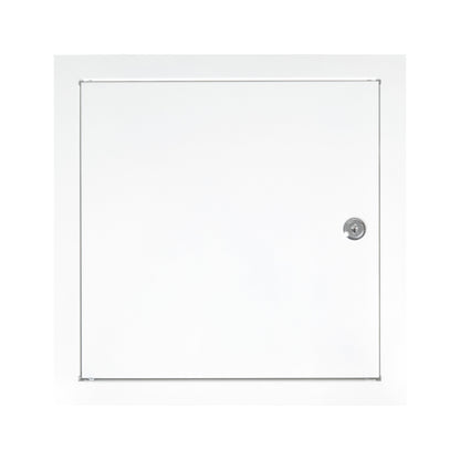 Lockable White Access Panel Service Door, 300mm x 300mm