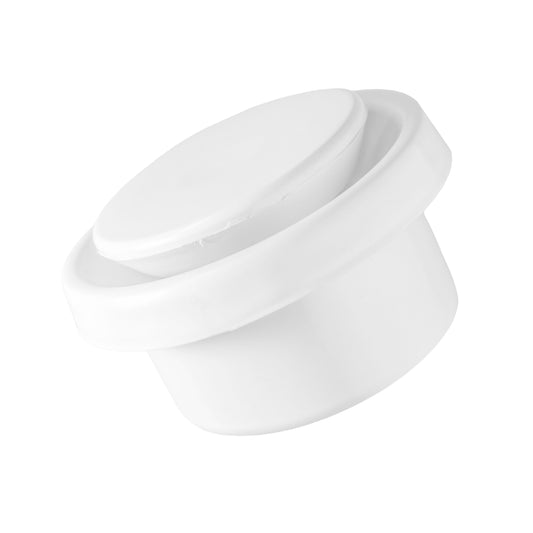 White Anemostat Intake Ceiling Valve, 100mm