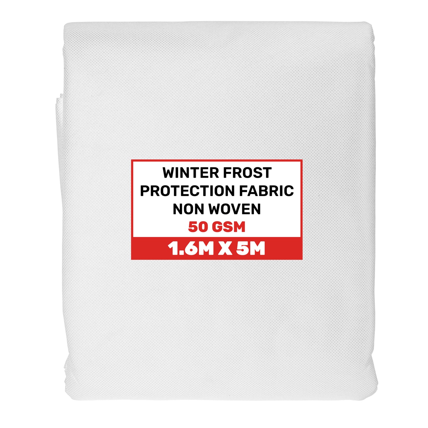 50gsm Non-Woven Frost Protection Fleece 1.6m x 5m
