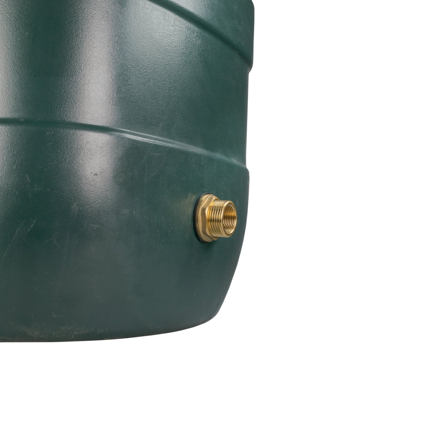 Brass Water Butt Tank Adapter, 3/4" BSPM to 1/2" BSPF