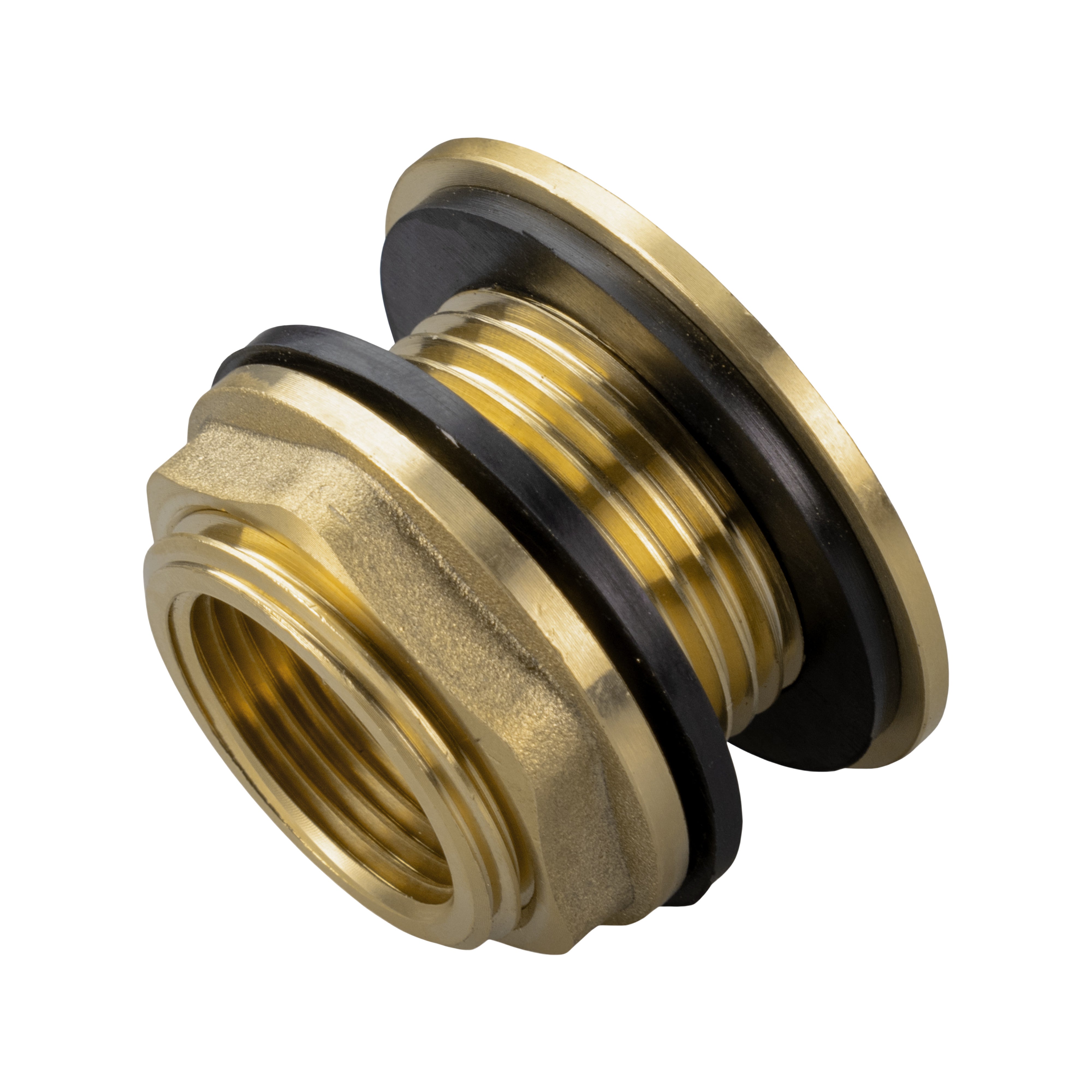 Brass Water Butt Tank Adapter, 3/4