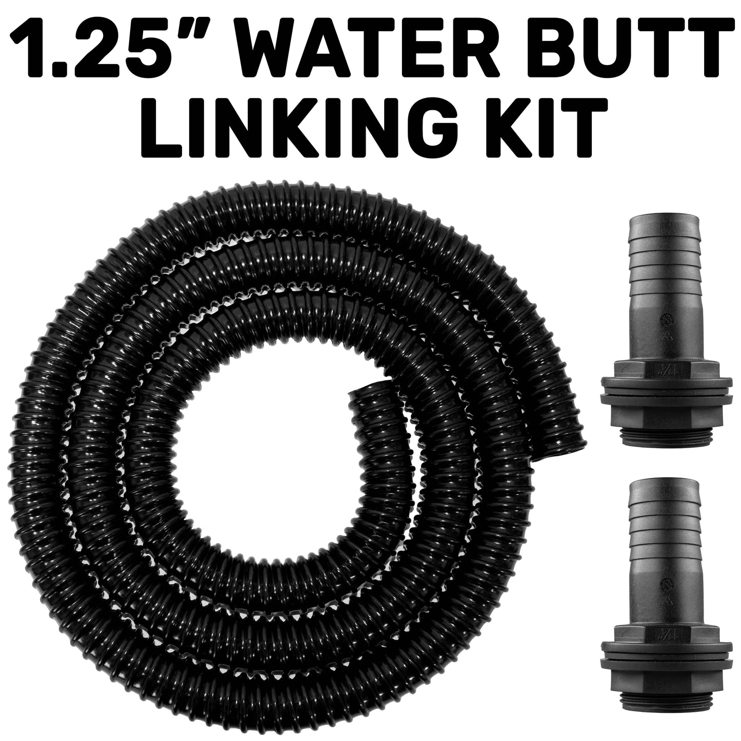 Water Butt Tank Linking Kit, 1.25"