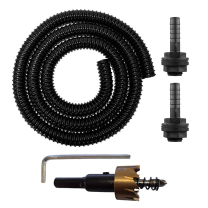 Water Butt Tank Linking Kit with HSS Drill Bit, 1/2"