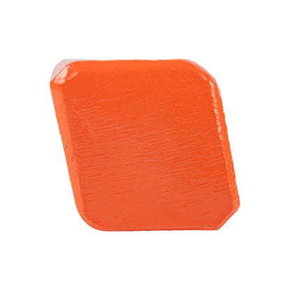 Red Twisted Steel Log Splitting Wedge, 2kg