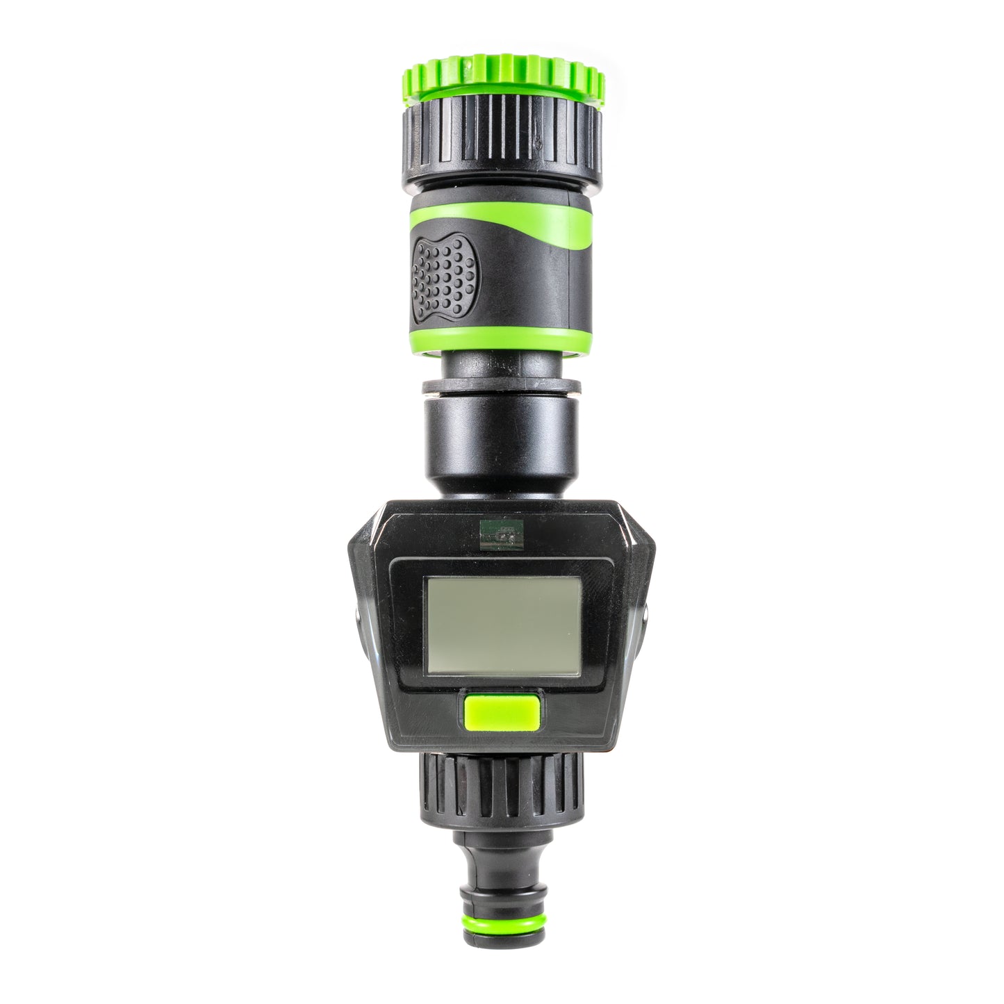Water Flow Meter, Green & Black