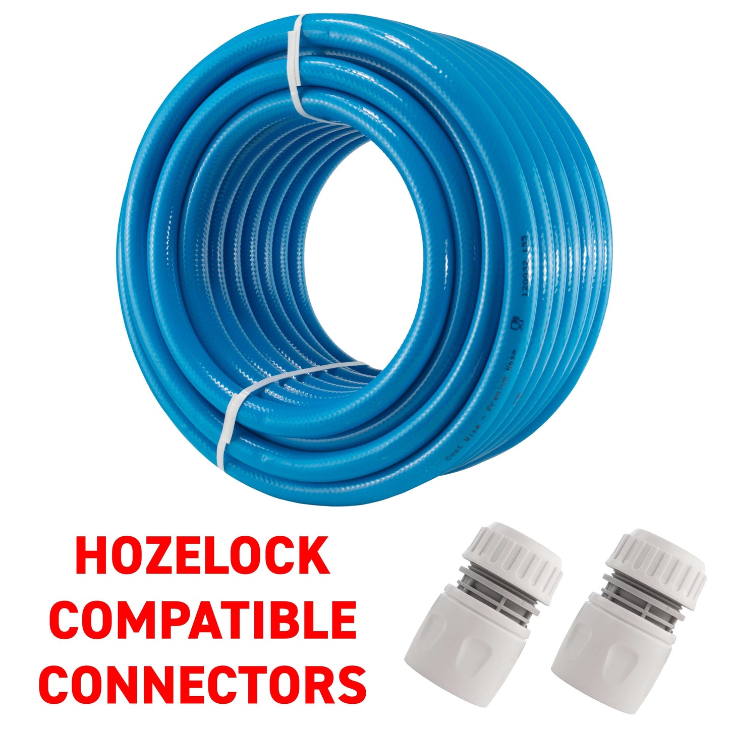 Drinking Water Hose Connection Set, Blue