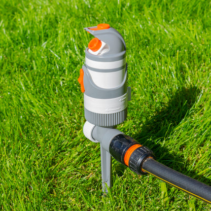 2-Pattern Gear Drive Sprinkler, White line