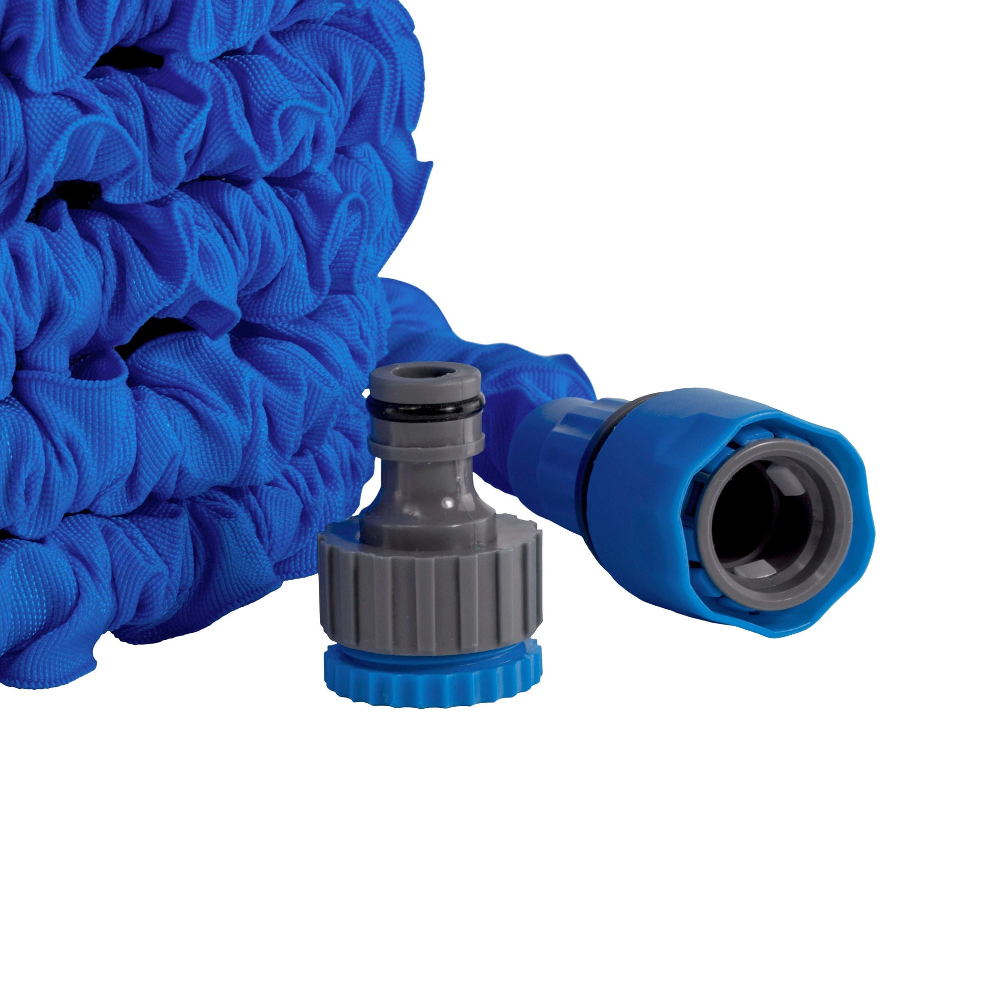 Expanding Trick Hose 5m - 15m Blue