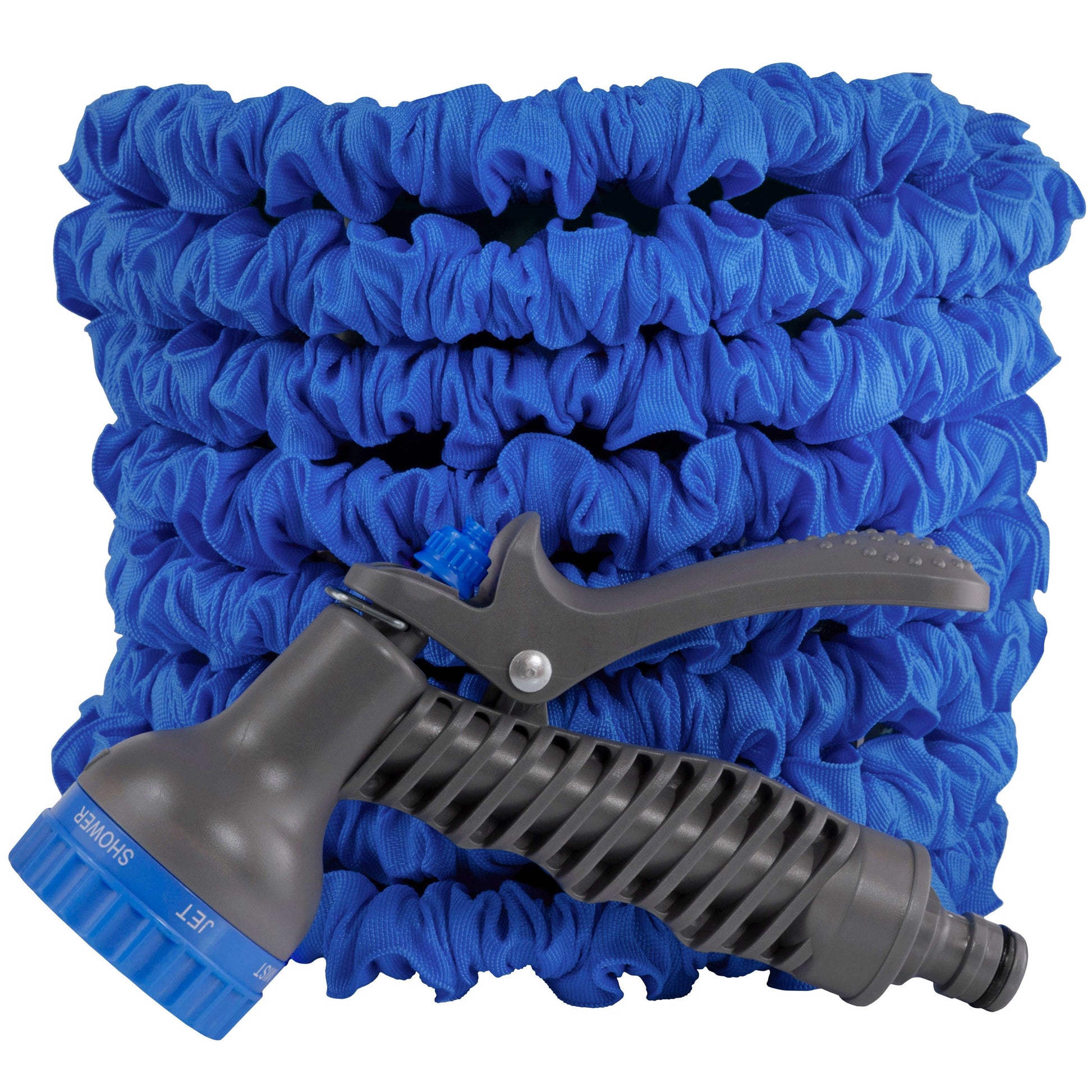 Expanding Trick Hose 7.5m - 22m Blue