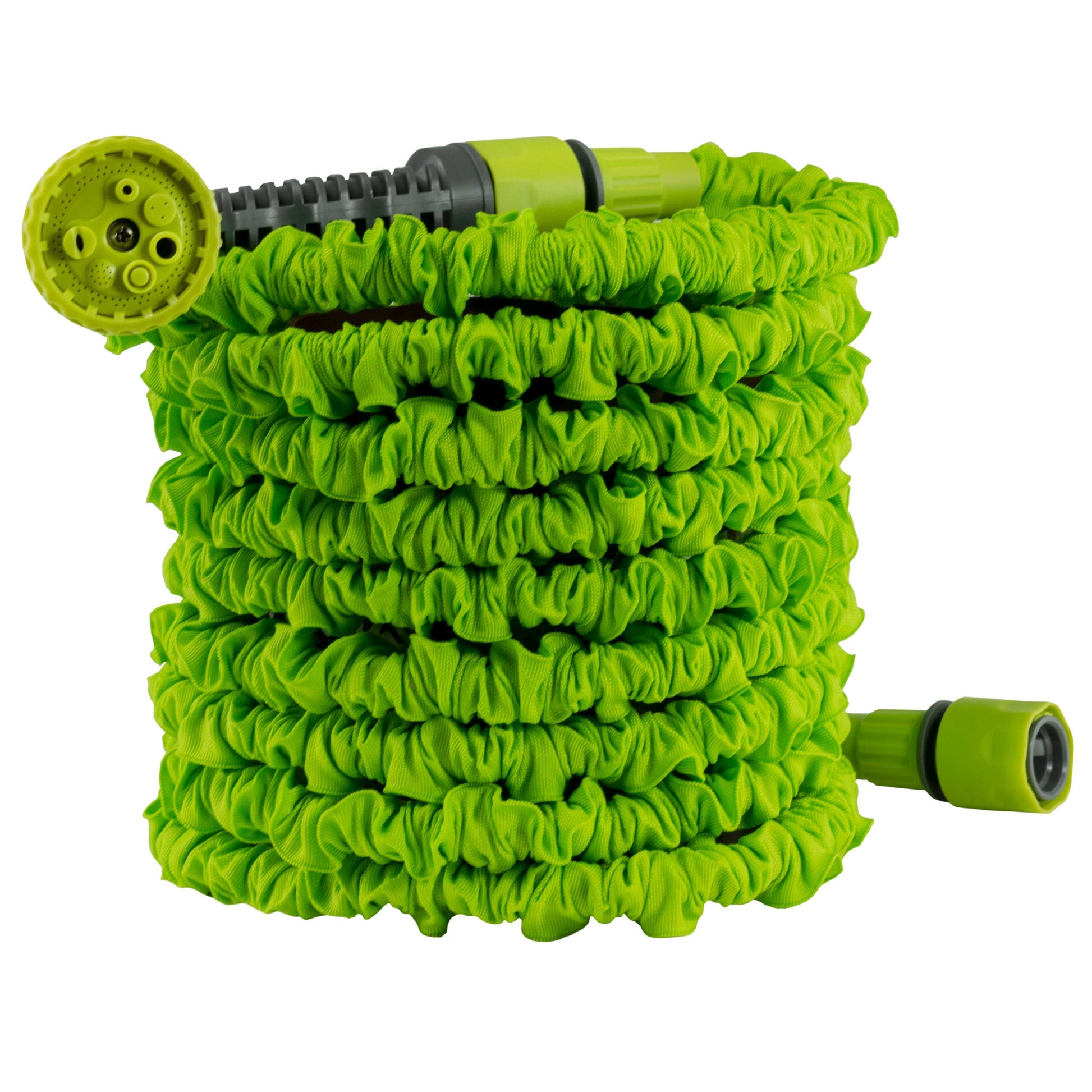 Expanding Trick Hose 5m - 15m Lime