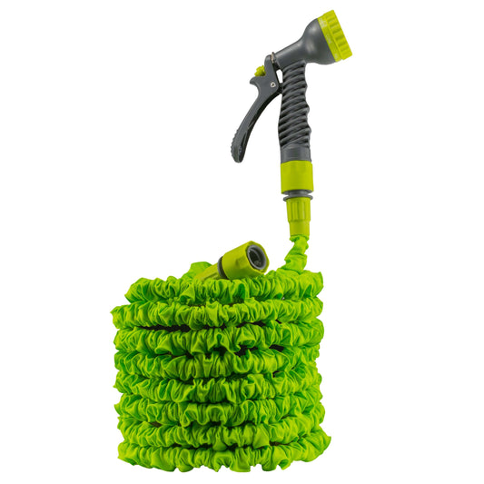 Expanding Trick Hose 10m - 30m Lime