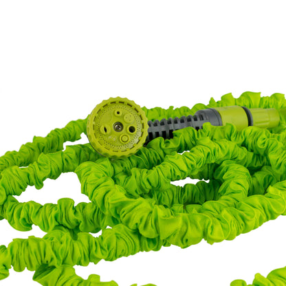 Expanding Trick Hose 5m - 15m Lime