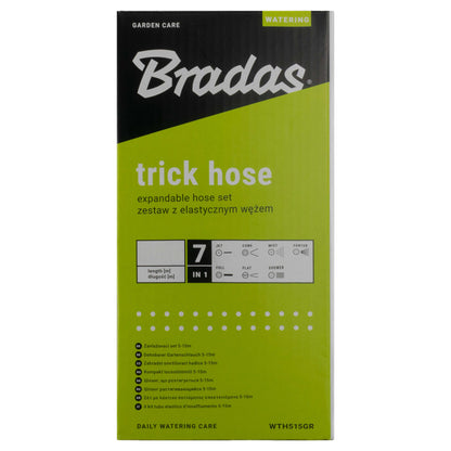 Expanding Trick Hose 5m - 15m Lime