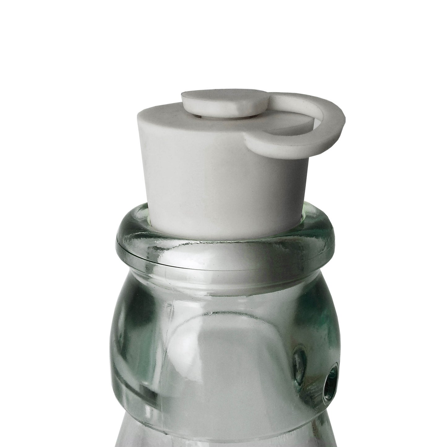 Vented Rubber Demijohn Bung Cork with Cap, 32mm/ 30mm