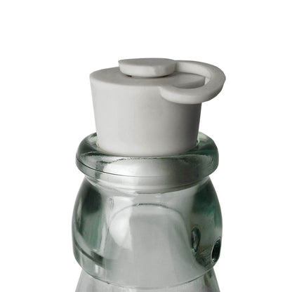 Vented Rubber Demijohn Bung Cork with Cap, 32mm/ 30mm