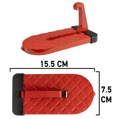 Type A Vehicle Car Door Step Up Ladder, Red
