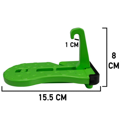 Type B Vehicle Car Door Step Up Ladder, Green