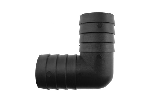 Plastic Barbed Elbow Connector, 25mm