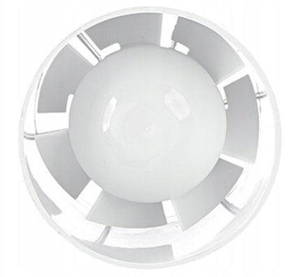 Euro Axial Bathroom Extraction Fan, 120mm