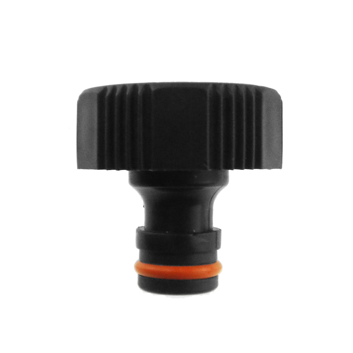 Female Tap Connector – 3/4” BSPF, Black