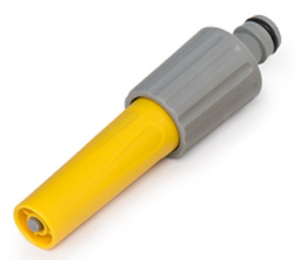 Hose Connectors Set with Nozzle, Yellow