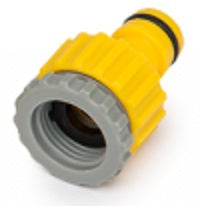 Hose Connectors Set with Nozzle, Yellow