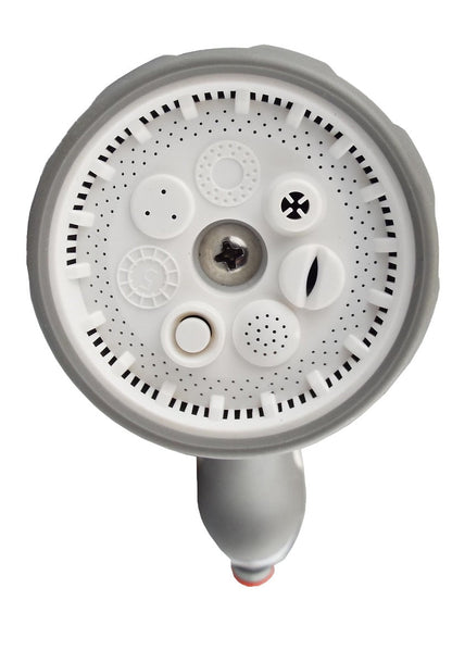 Grey & White 7-Pattern Multi Water Sprayer, EN56M