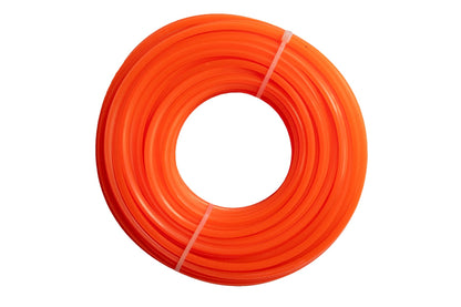 15m Twisted Orange Square Trimmer Line, 2.7mm