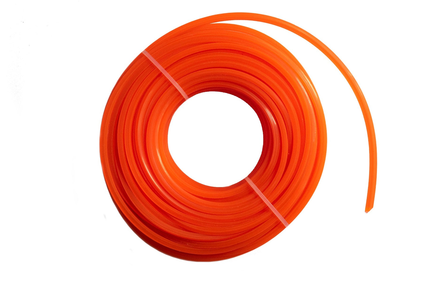 15m Twisted Orange Square Trimmer Line, 1.6mm