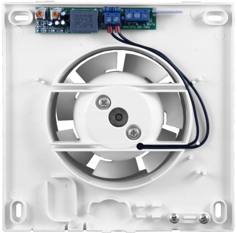 Rico Bathroom Fan 120mm Model with a Pull-Cord Switch
