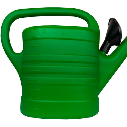 Green Plastic Garden Watering Can, 10 Litres