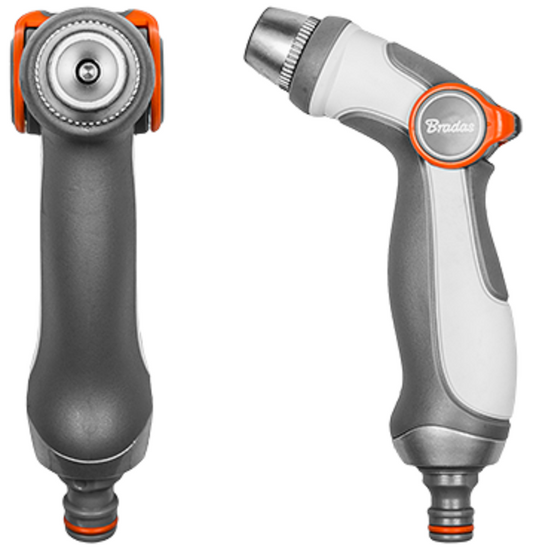 Grey & White Adjustable Flow Water Sprayer, EN54M