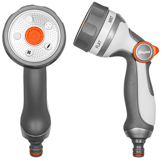 Grey & White 5-Pattern Multi Water Sprayer, EN55M