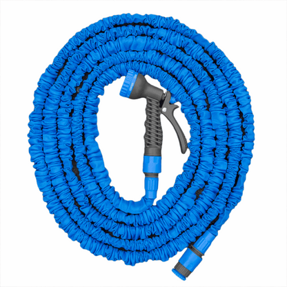 Expanding Trick Hose 5m - 15m Blue